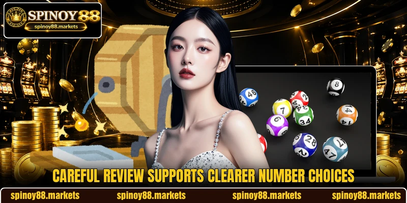 Careful review supports clearer number choices Careful review supports clearer number choices