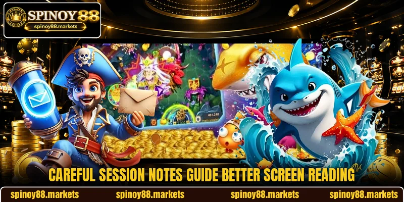 Careful session notes guide better screen reading Careful session notes guide better screen reading