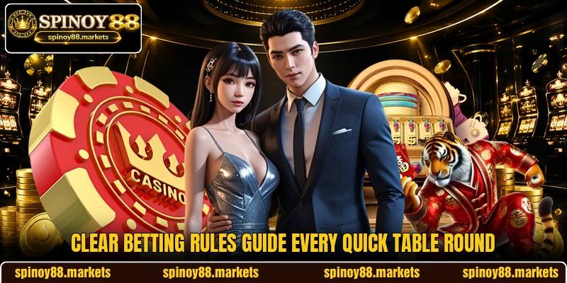 Clear betting rules guide every quick table round Clear betting rules guide every quick table round