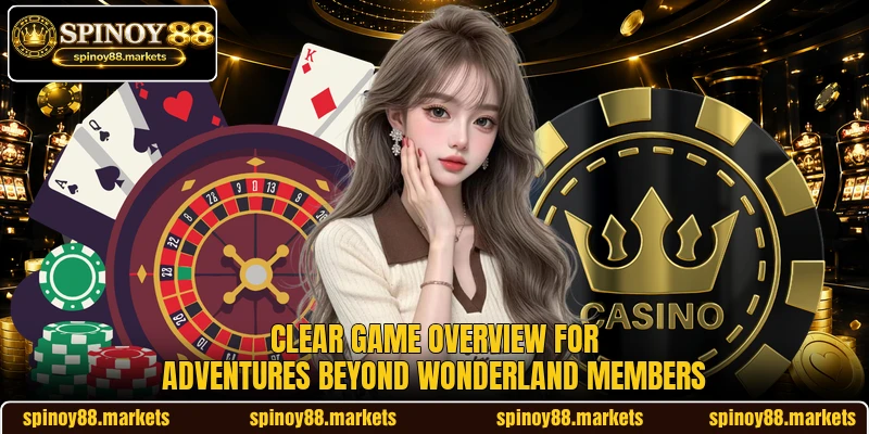 Clear game overview for Adventures Beyond Wonderland members Clear game overview for Adventures Beyond Wonderland members