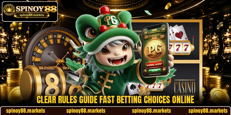 Clear rules guide fast betting choices online Clear rules guide fast betting choices online
