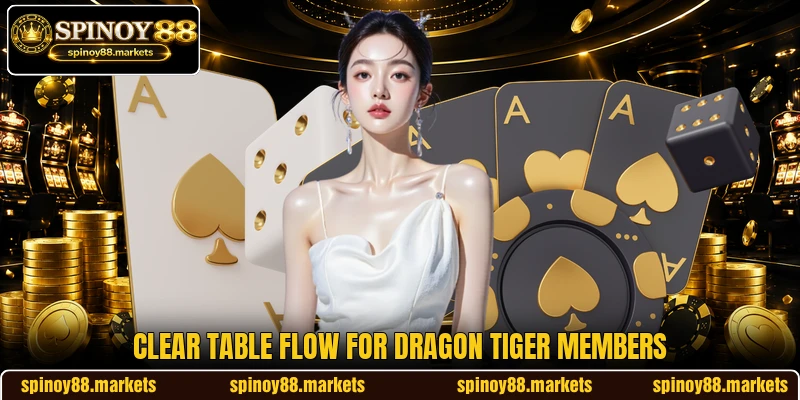 Clear table flow for Dragon Tiger members Clear table flow for Dragon Tiger members
