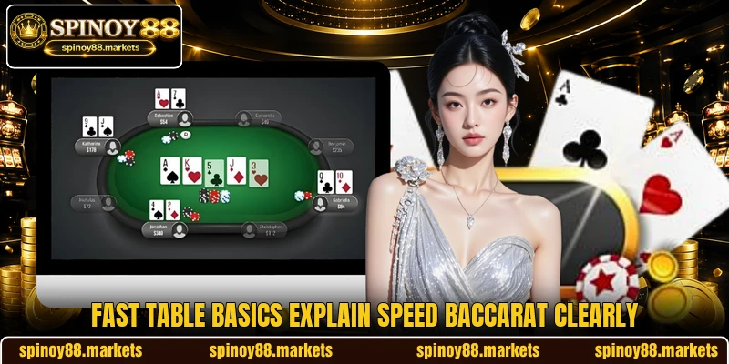 Fast table basics explain Speed Baccarat clearly Fast table basics explain Speed Baccarat clearly