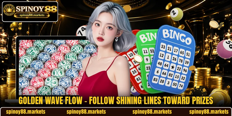 Golden Wave Flow - Follow Shining Lines Toward Prizes Golden Wave Flow - Follow Shining Lines Toward Prizes