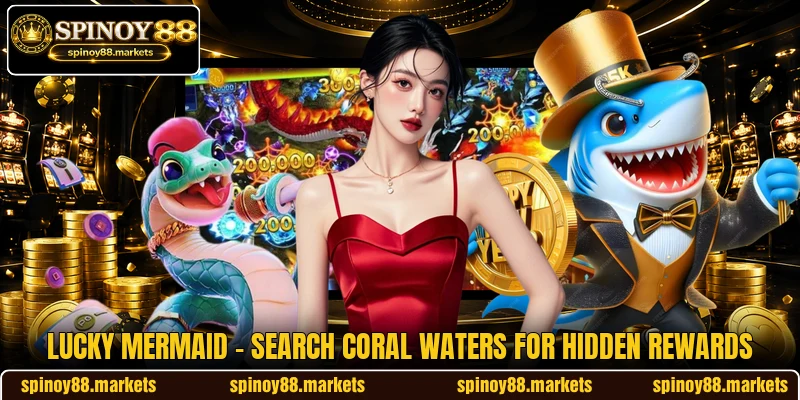 Lucky Mermaid - Search Coral Waters For Hidden Rewards Lucky Mermaid - Search Coral Waters For Hidden Rewards