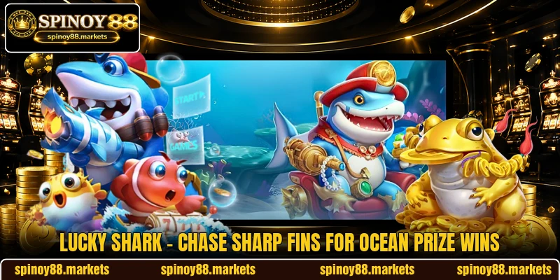 Lucky Shark - Chase Sharp Fins For Ocean Prize Wins Lucky Shark - Chase Sharp Fins For Ocean Prize Wins