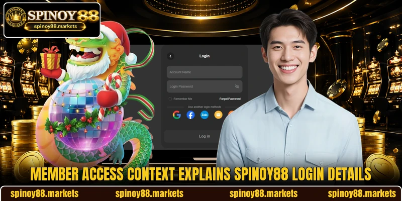 Member access context explains SPINOY88 login details Member access context explains SPINOY88 login details