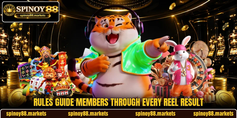 Rules guide members through every reel result Rules guide members through every reel result