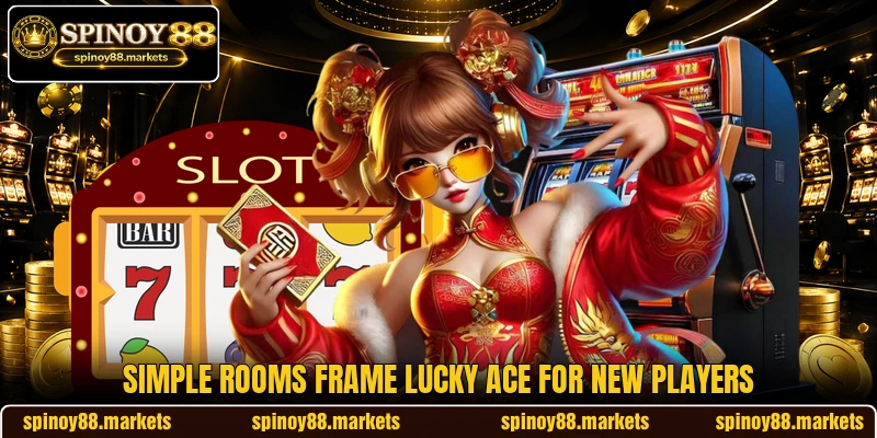 Simple rooms frame Lucky Ace for new players Simple rooms frame Lucky Ace for new players