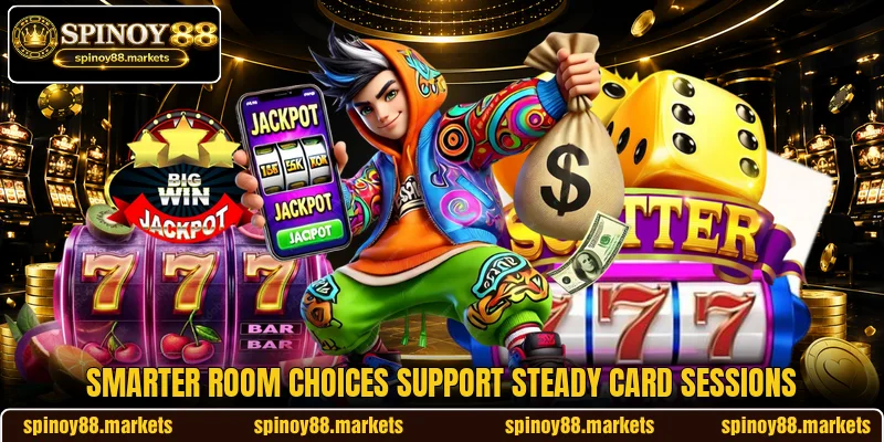 Smarter room choices support steady card sessions Smarter room choices support steady card sessions