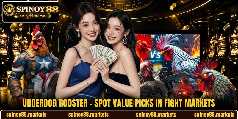 Underdog Rooster - Spot Value Picks In Fight Markets Underdog Rooster - Spot Value Picks In Fight Markets